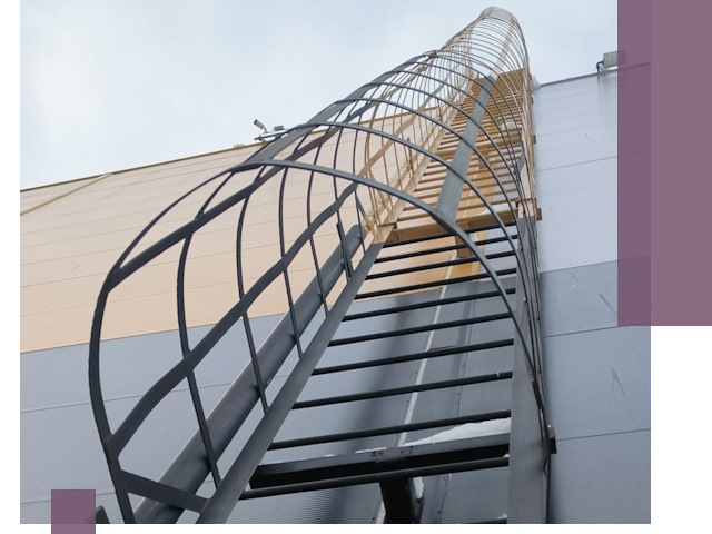 Изготовление и монтаж пожарных лестниц в Новочеркасске профессионально