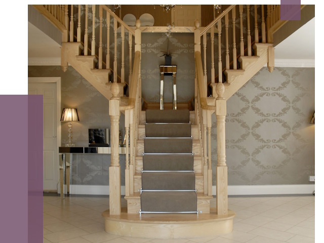 Монтаж деревянных лестниц в Новочеркасске от 7624 руб. 