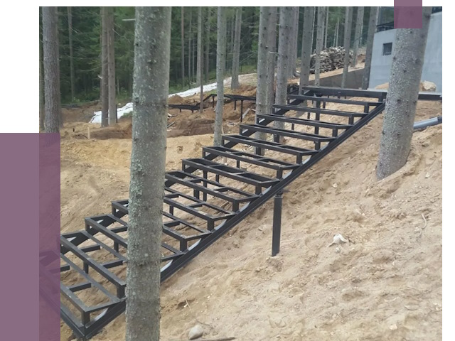 Монтаж металлических лестниц в Новочеркасске от 13560 руб. 