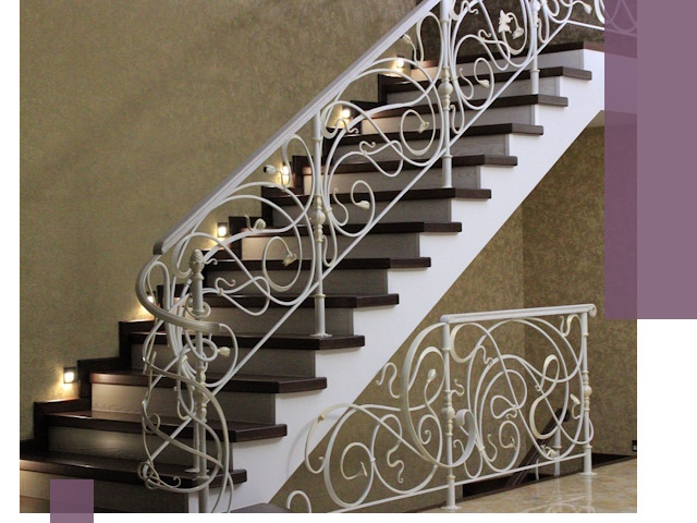 Кованые лестницы под ключ в Новочеркасске — изготовление и монтаж