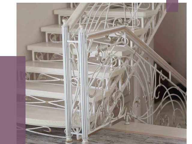 Изготовление кованых лестниц на заказ в Новочеркасске от 86989 руб. | ПРОЛЁТ-Нвч