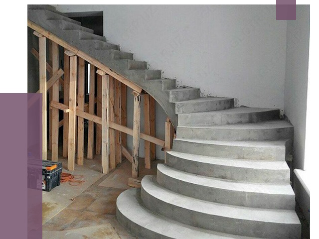 Изготовление бетонных лестниц под ключ в Новочеркасске от 19956 руб. | ПРОЛЁТ-Нвч