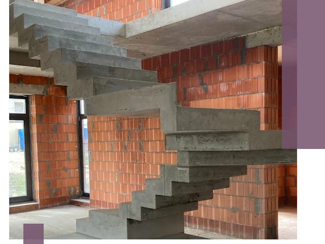 Изготовление бетонных лестниц под ключ в Новочеркасске