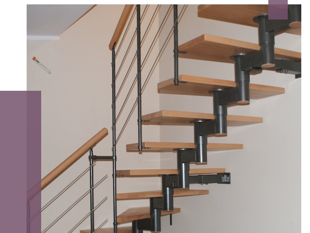 Изготовление модульных лестниц в Новочеркасске от 11513 руб. 