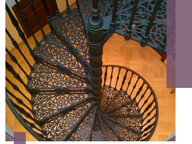 Винтовые лестницы под ключ в Новочеркасске: производство и монтаж