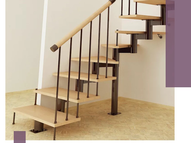 Монтаж лестниц на больцах в Новочеркасске — быстро и надежно