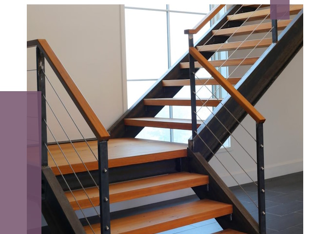 Изготовление лестниц на металлокаркасе в Новочеркасске от 18933 руб. | ПРОЛЁТ-Нвч