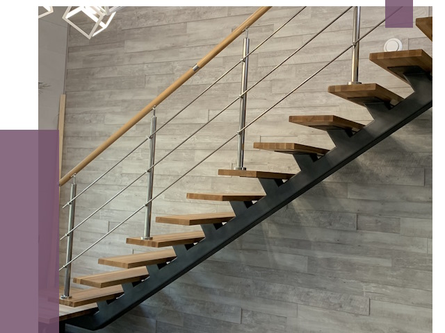 Изготовление лестниц на монокосоуре в Новочеркасске от 76243 руб. 