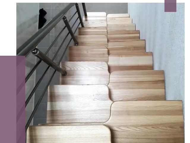 Лестницы гусиный шаг в Новочеркасске от 13048 руб. под ключ | ПРОЛЁТ-Нвч