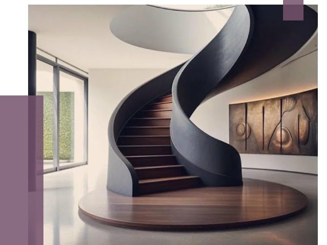 Элитные лестницы под заказ в Новочеркасске от 189329 руб. — ПРОЛЁТ-Нвч