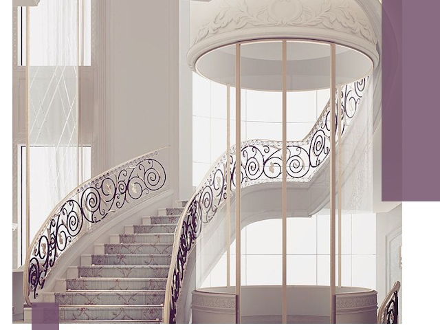 Элитные лестницы на заказ высокого класса в Новочеркасске