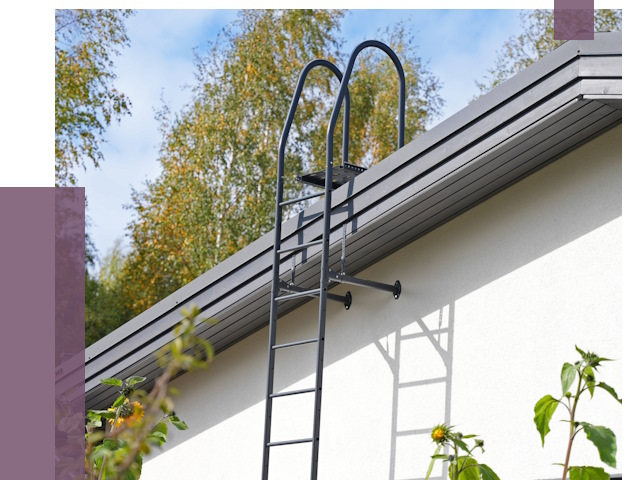 Лестницы на крышу в Новочеркасске от 19138 руб. — монтаж и монтаж ПРОЛЁТ-Нвч