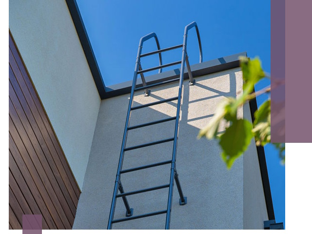 Лестницы на крышу в Новочеркасске — изготовление, монтаж, демонтаж