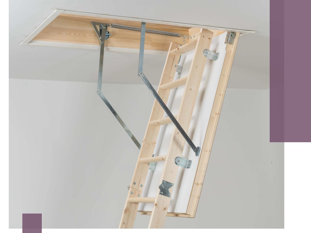 Установка чердачной лестницы под ключ в Новочеркасске