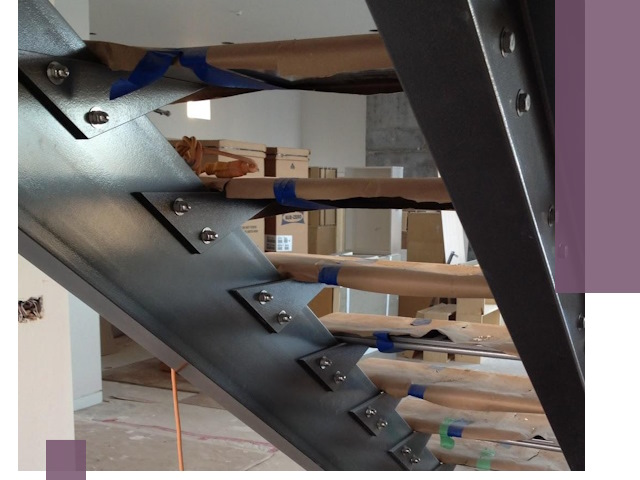 Усиление лестничных конструкций и усиление опор в Новочеркасске