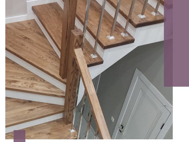 Обшивка металлических лестниц под ключ в Новочеркасске