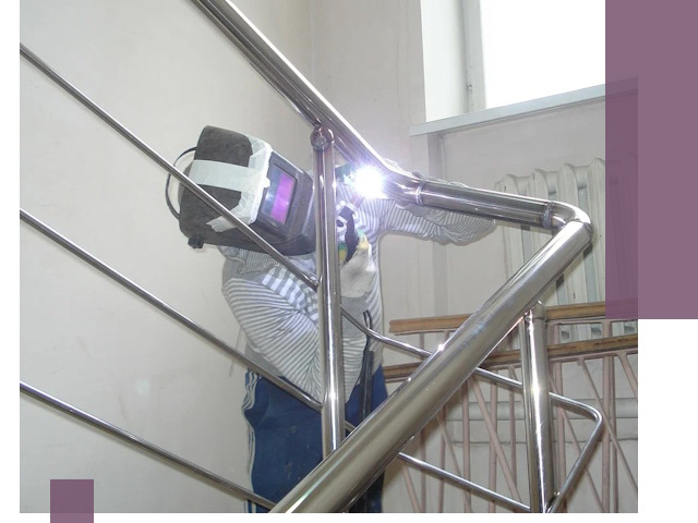 Монтаж перил и ограждений качественно в Новочеркасске