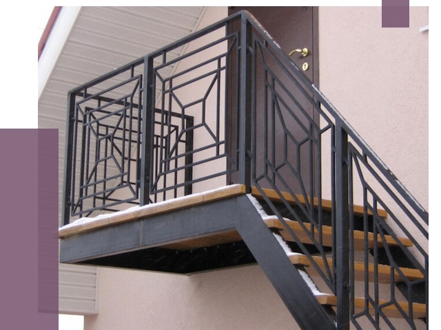 Металлические перила в Новочеркасске от 4298 руб.  | ПРОЛЁТ-Нвч