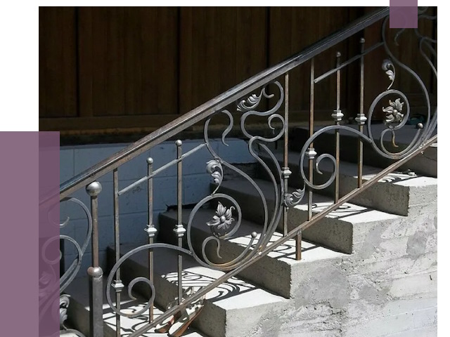 Кованые перила в Новочеркасске от 8699 руб. под ключ — качество от ПРОЛЁТ-Нвч