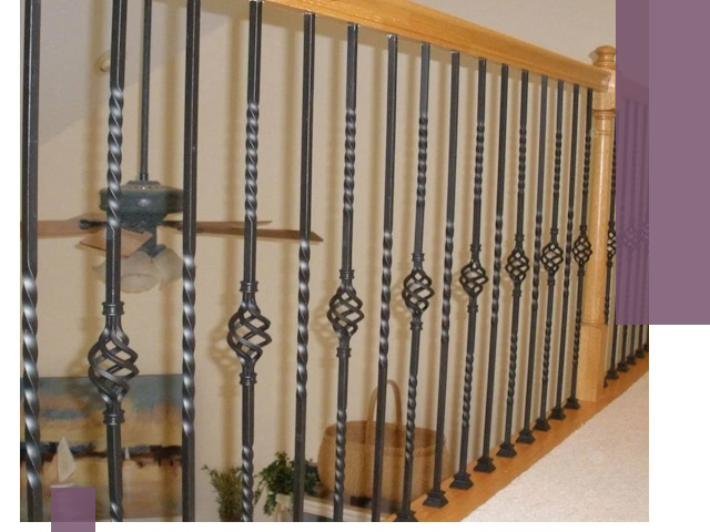 Изготовление и монтаж кованных перил в Новочеркасске под ключ