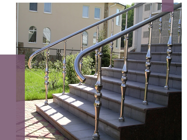 Перила для крыльца в Новочеркасске от 10746 руб. — монтаж ПРОЛЁТ-Нвч