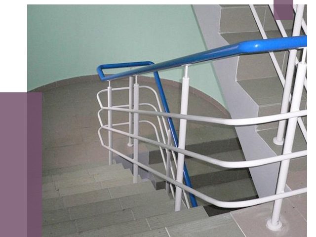 Перила в подъезде в Новочеркасске — установка и замена от 7420 руб. | ПРОЛЁТ-Нвч