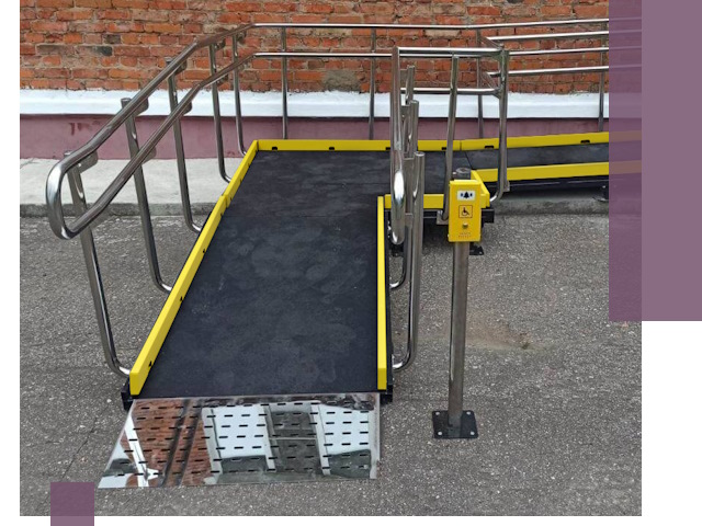 Изготовление наклонных пандусов для инвалидов в Новочеркасске