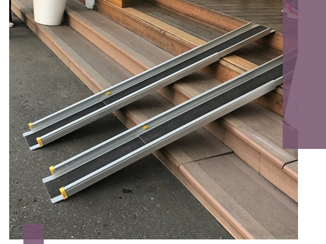 Телескопические пандусы под ключ в Новочеркасске — изготовление и монтаж