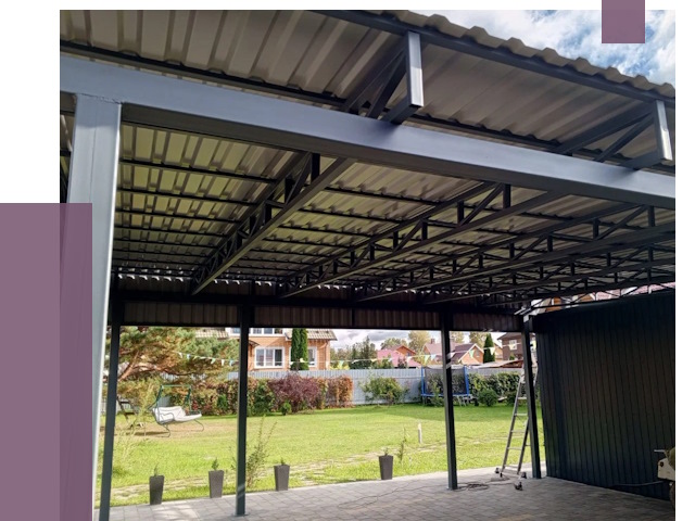 Монтаж навесов в Новочеркасске от 7368 руб. — установка навеса | ПРОЛЁТ-Нвч