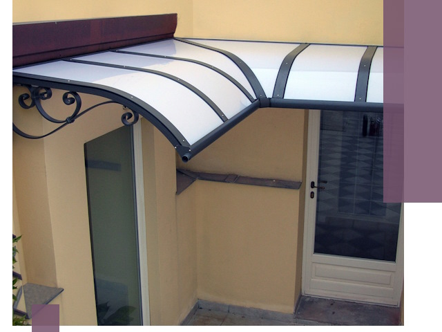 Монтаж козырьков любой сложности в Новочеркасске под ключ