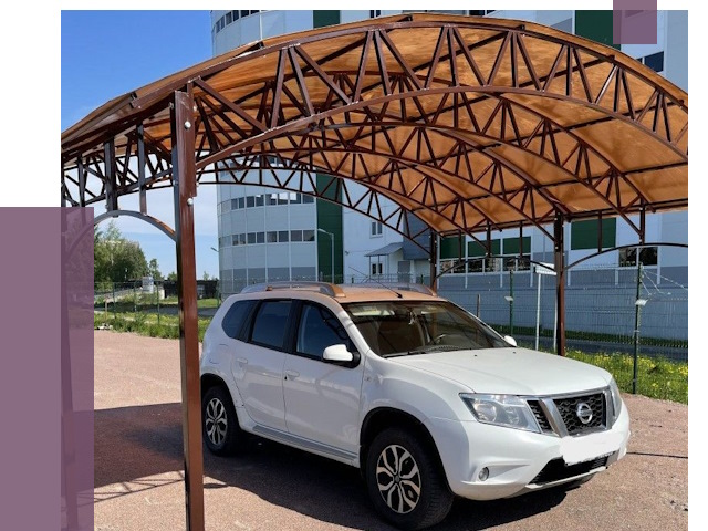 Недорогие навесы в Новочеркасске от 42983 руб. | ПРОЛЁТ-Нвч