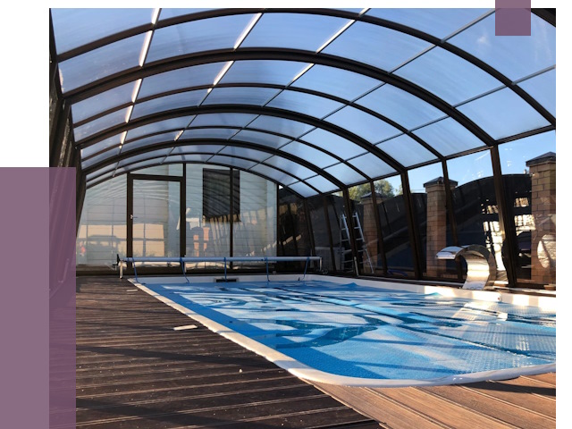 Навесы для бассейна в Новочеркасске от 16784 руб. под ключ | ПРОЛЁТ-Нвч