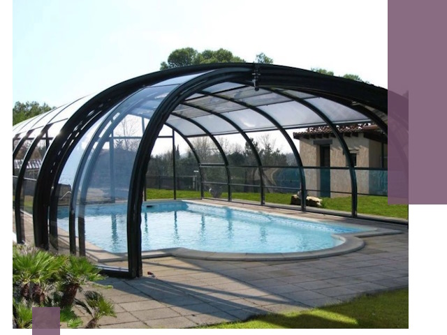 Навесы для бассейна в Новочеркасске: изготовление и монтаж под ключ