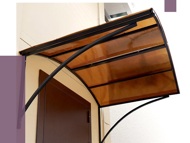 Недорогие козырьки в Новочеркасске от 7594 руб.  | ПРОЛЁТ-Нвч