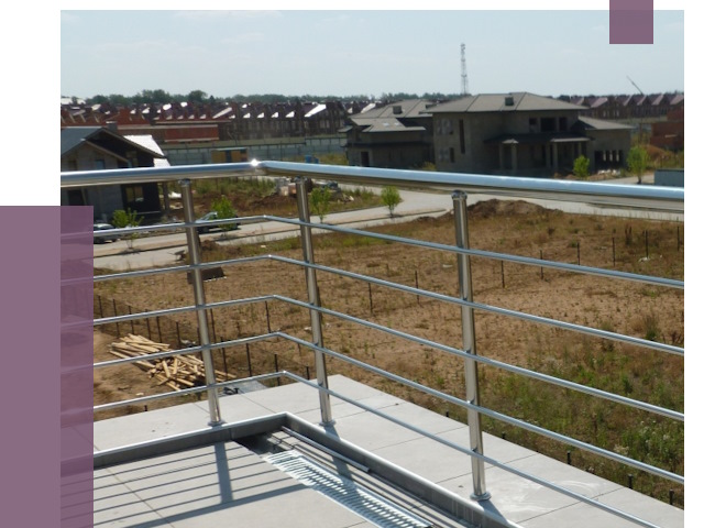 Парапеты из нержавеющей стали в Новочеркасске от 7983 руб. за м² | ПРОЛЁТ-Нвч