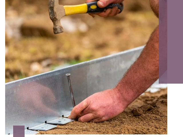 Монтаж металлических бордюров в Новочеркасске быстро и качественно