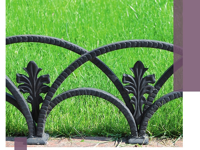 Декоративные металлические бордюры под ключ в Новочеркасске