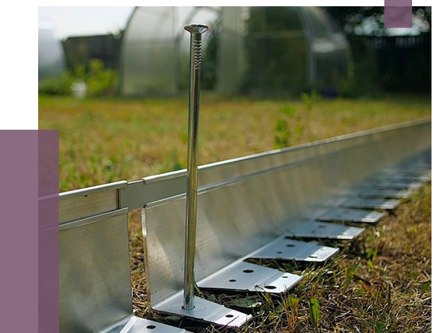 Металлические бордюры для газона в Новочеркасске от 4298 руб. | ПРОЛЁТ-Нвч