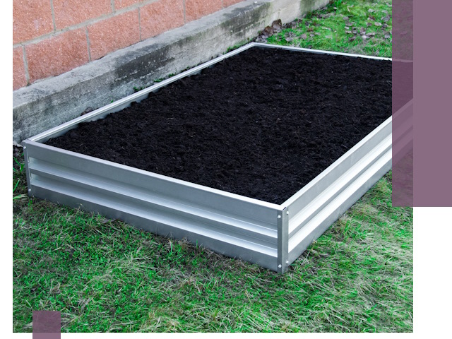 Металлические бордюры для грядок в Новочеркасске: прочность и аккуратность