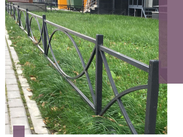 Газонные ограждения из металла в Новочеркасске — монтаж и продажа