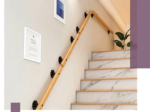 Поручни металлические и деревянные под ключ в Новочеркасске