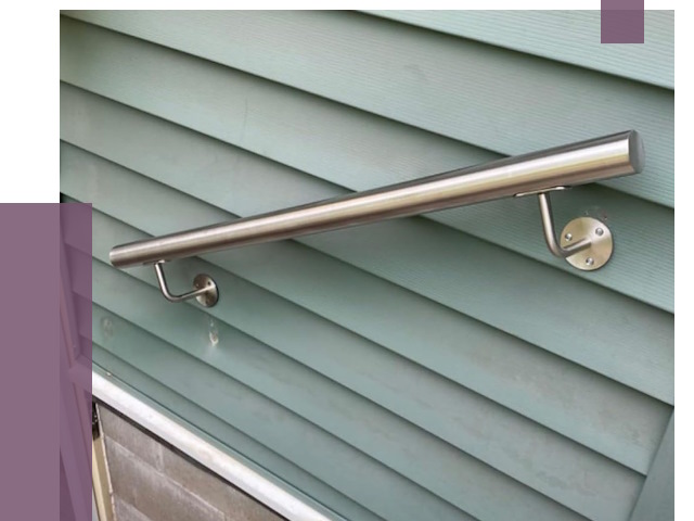 Поручни из нержавеющей стали в Новочеркасске от 7676 руб.  | ПРОЛЁТ-Нвч