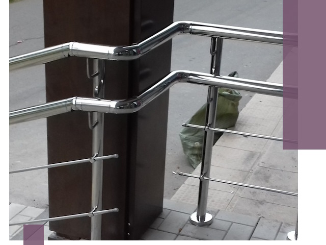 Монтаж поручней из нержавеющей стали в Новочеркасске качественно и быстро